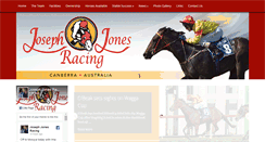 Desktop Screenshot of josephjonesracing.com.au